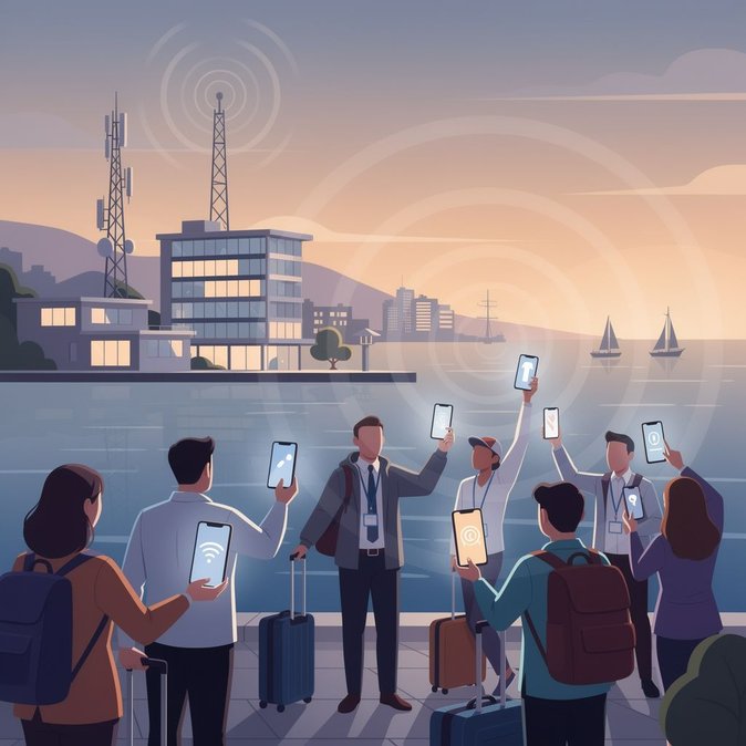 Prueba del sistema CY-Alert revela fallas en la configuración de roaming móvil de los visitantes