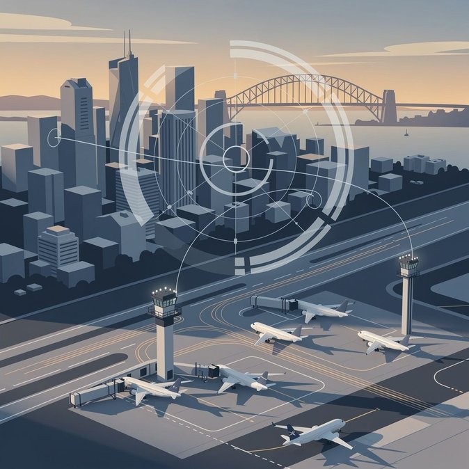 Two Sick Calls Paralyse Sydney Airport, Exposing Air-Traffic Staffing Crunch