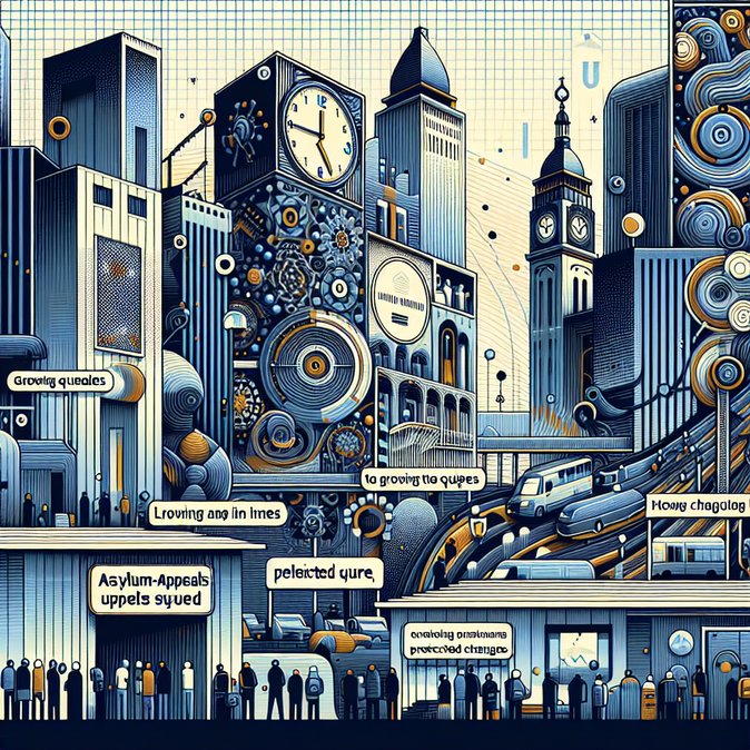 Asylum appeal backlog surges 37 % despite Home Office push to clear hotels
