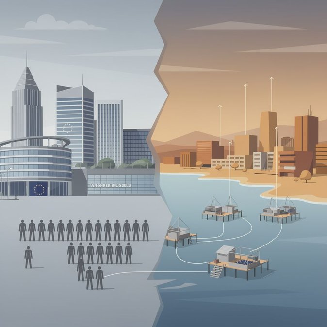 Capitais da UE planejam ‘centros de retorno’ offshore à medida que Pacto de Migração entra em vigor, coalizão belga se divide