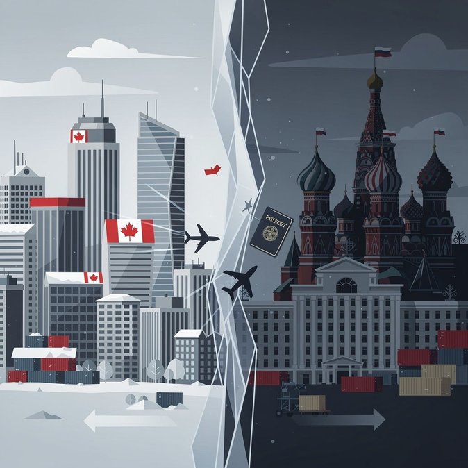 Rusia prohíbe la entrada a 103 funcionarios canadienses tras el último paquete de sanciones de Ottawa