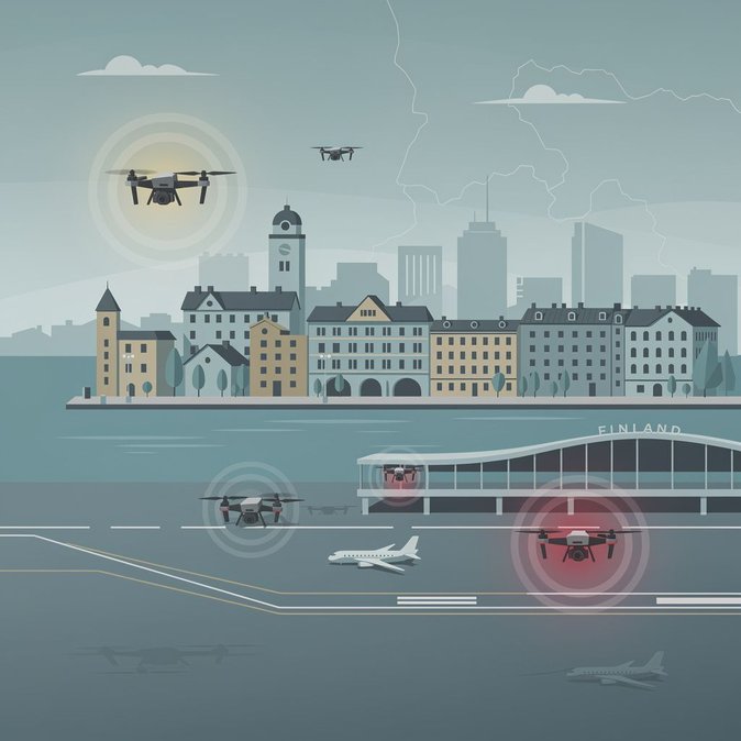 L'Allemagne met à jour ses conseils de voyage pour la Finlande en raison de préoccupations liées aux survols de drones
