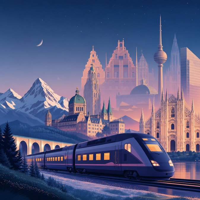 Overnight ‘European Sleeper’ service to link Bern with Brussels, Amsterdam and Milan from 18 June