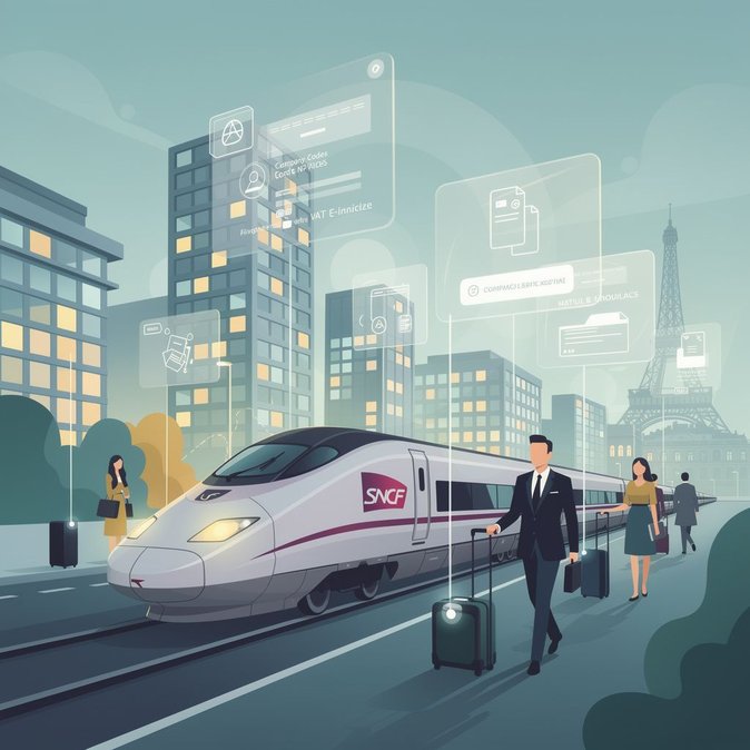 SNCF Implementa la Facturación Electrónica Obligatoria para Viajeros de Negocios a partir del 15 de Septiembre
