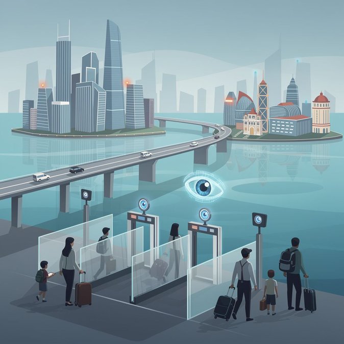 ماكاو توسع استخدام ممرات التعرف البيومتري على قزحية العين لتشمل العمال والطلاب غير المقيمين، مما يعزز حركة التنقل عبر الحدود مع هونغ كونغ