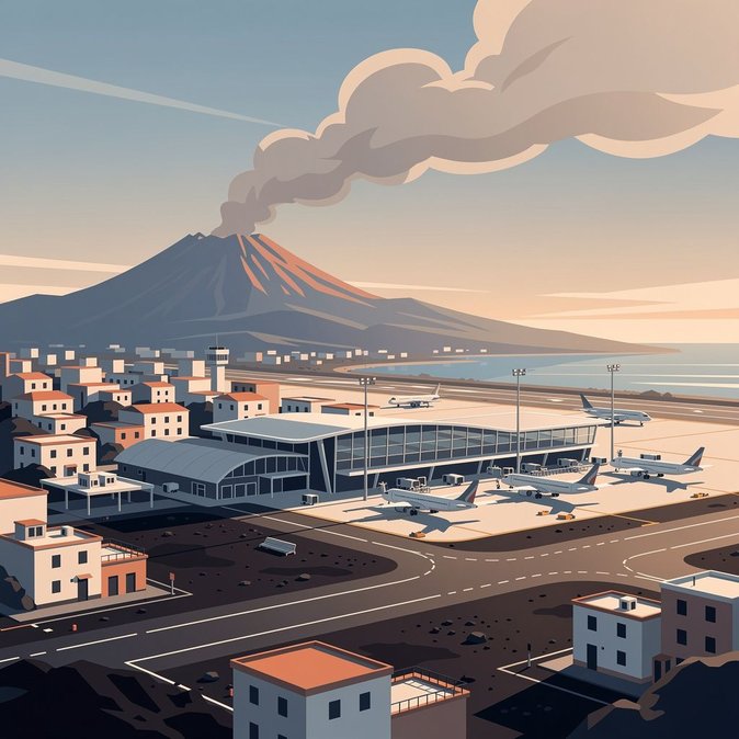 Erupción del Etna obliga al cierre de 24 horas del aeropuerto de Catania; aerolíneas buscan rutas alternativas para pasajeros