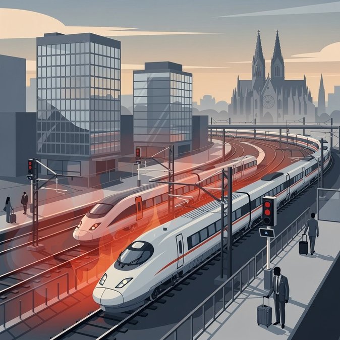 Un acte de sabotage ferroviaire entre Cologne et Düsseldorf perturbe les déplacements transfrontaliers