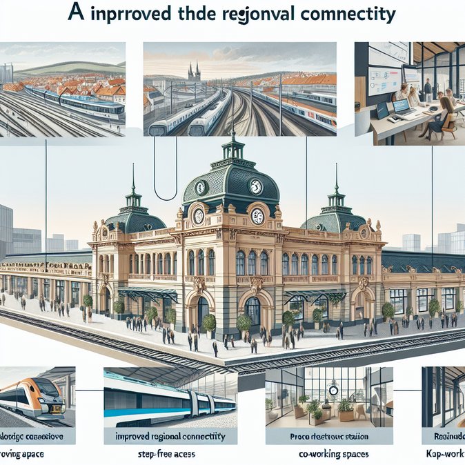 Historic Jaroměř station reopens after €18 million makeover