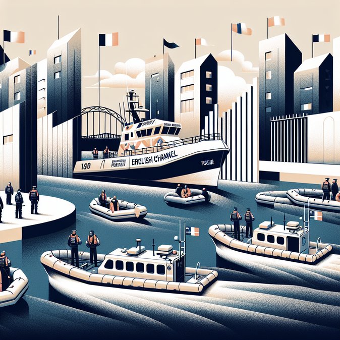 France Begins At-Sea Interceptions of Channel Migrant Boats