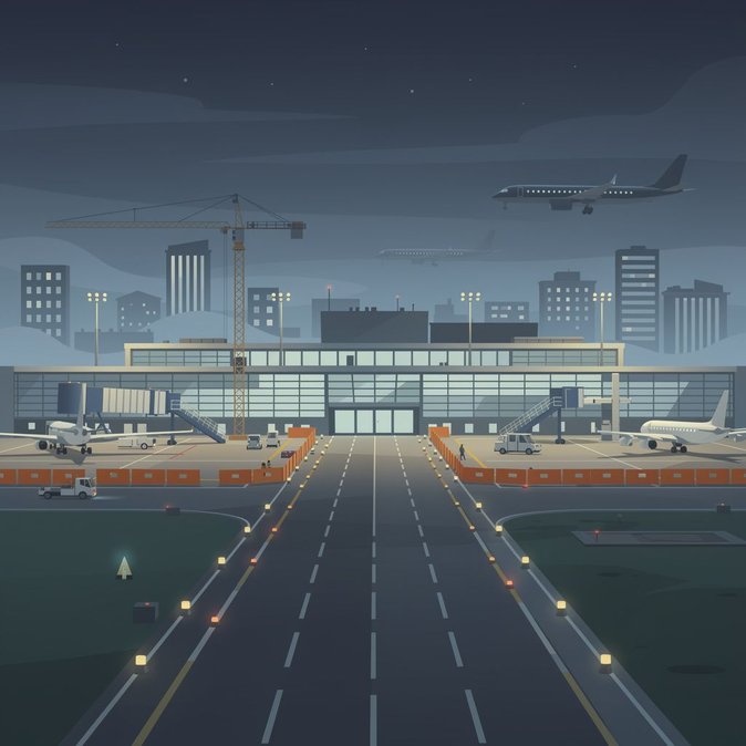 Comienzan las obras de la Fase 3 en el Aeropuerto Tampere-Pirkkala, lo que provocará limitaciones de capacidad durante seis semanas