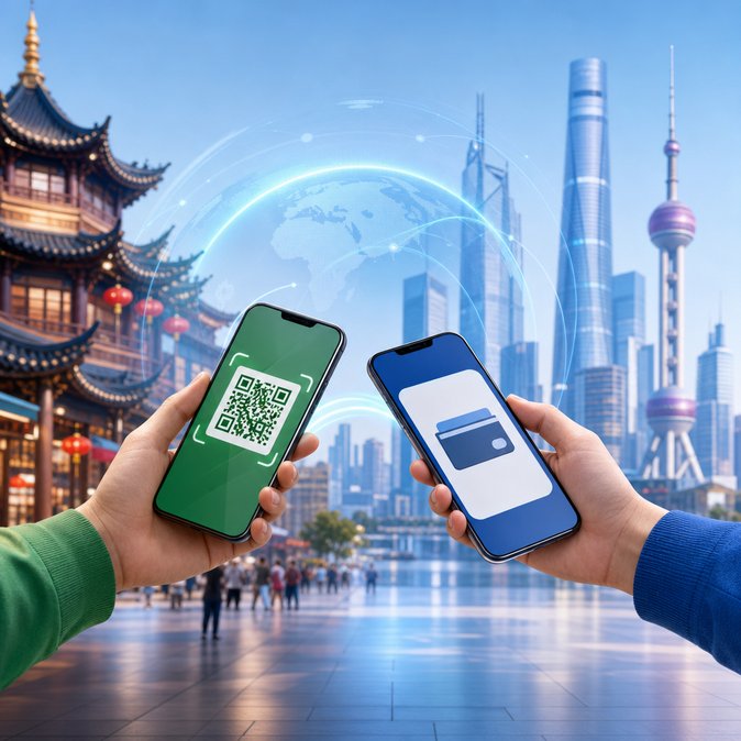 WeChat Pay and PayPal link wallets to give foreign visitors instant QR payments in China