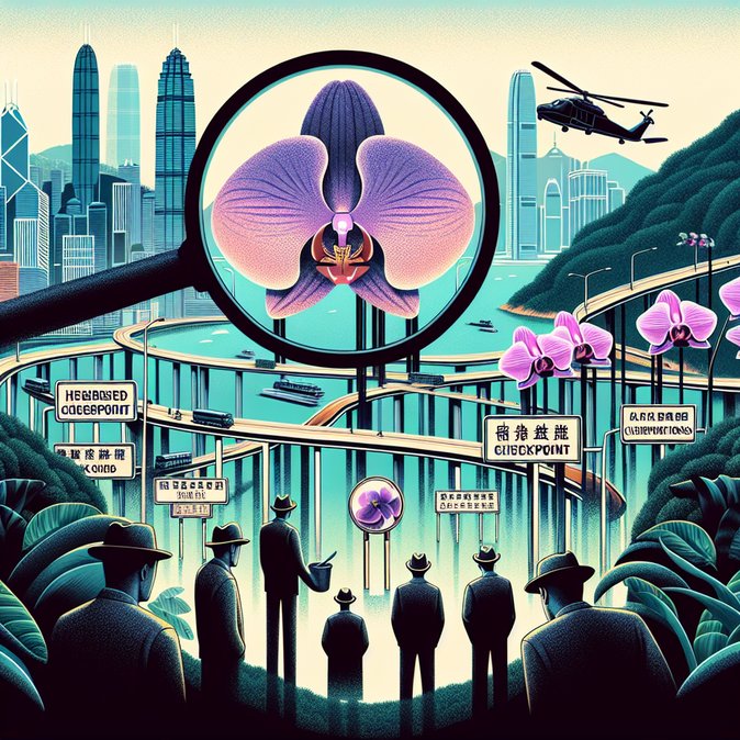 Hong Kong customs steps up border checks after 23 orchid-smuggling cases in one month