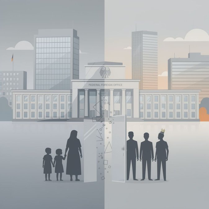 Visas pour difficultés presque suspendus : seulement quatre familles admises sous l'exception de regroupement familial en Allemagne