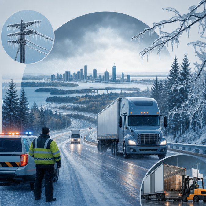 Freezing-rain warning on Highway 17 triggers travel advisory for Northwestern Ontario