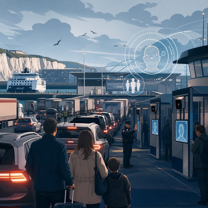 Six-Hour Dover Queues Show EU Biometric Checks Could Paralyse Summer Getaway