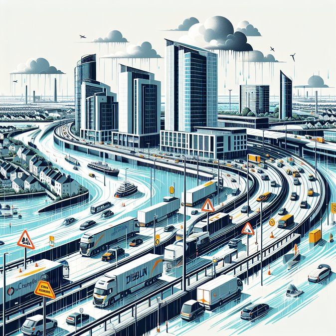 Met Éireann issues Status-Yellow rain alert for Wicklow, warns of ‘difficult travel conditions’