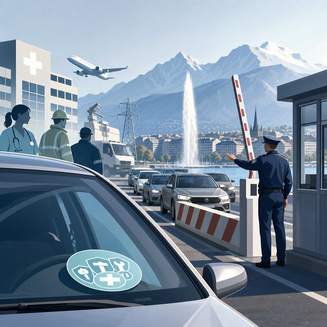 Geneva Launches Priority ‘Macaron’ Passes for Critical Cross-Border Staff During G7 Week