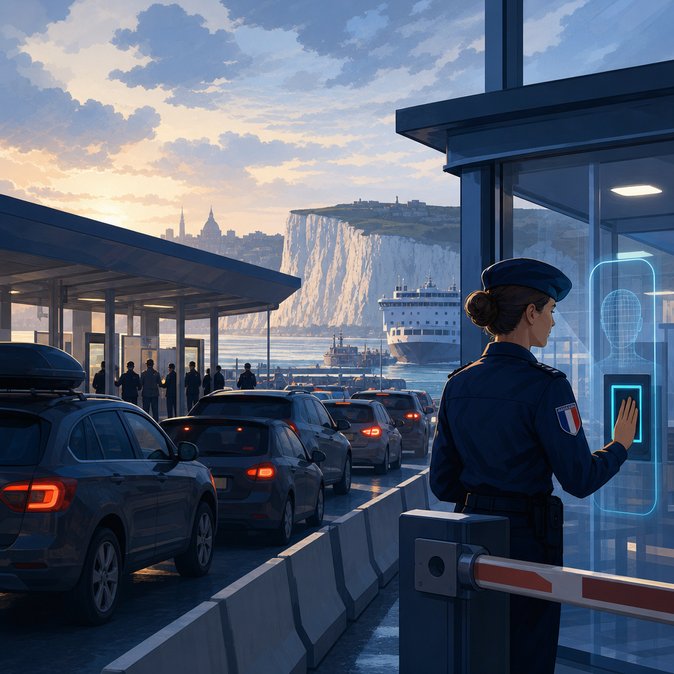 France Temporarily Relaxes New EU Biometric Checks at Dover After Hours-Long Queues