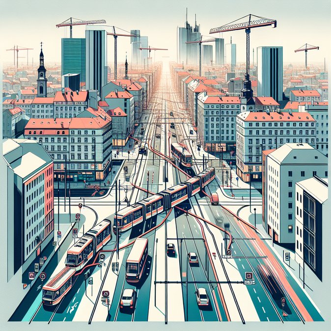 Gas Leak Shuts Prague’s Nádražní Street, Diverts Trams & Buses