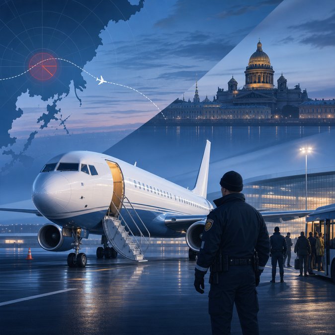 Russian Flight Makes Unscheduled Stop in Helsinki After St. Petersburg Air-Space Shutdown