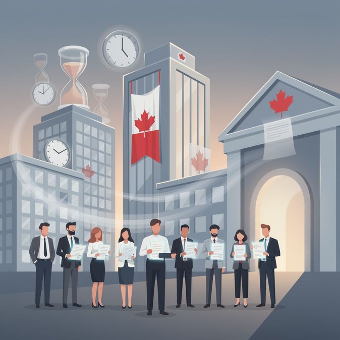 Los datos de IRCC muestran que el tiempo de procesamiento de permisos de trabajo dentro de Canadá se reduce a 186 días