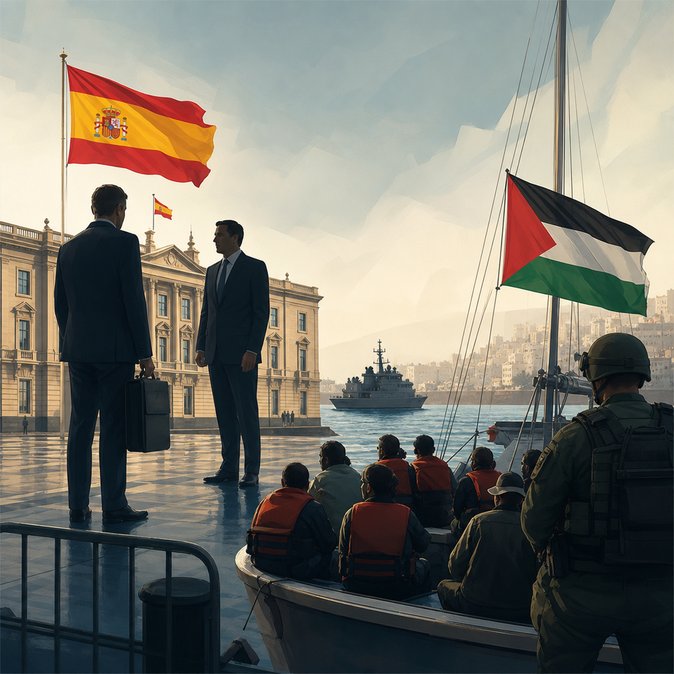 Madrid Summons Israeli Envoy After Spanish Activists Detained in Gaza Flotilla Raid