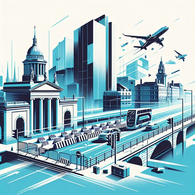 Gardaí clear fuel-price protest blockades, restoring road and airport access across Ireland