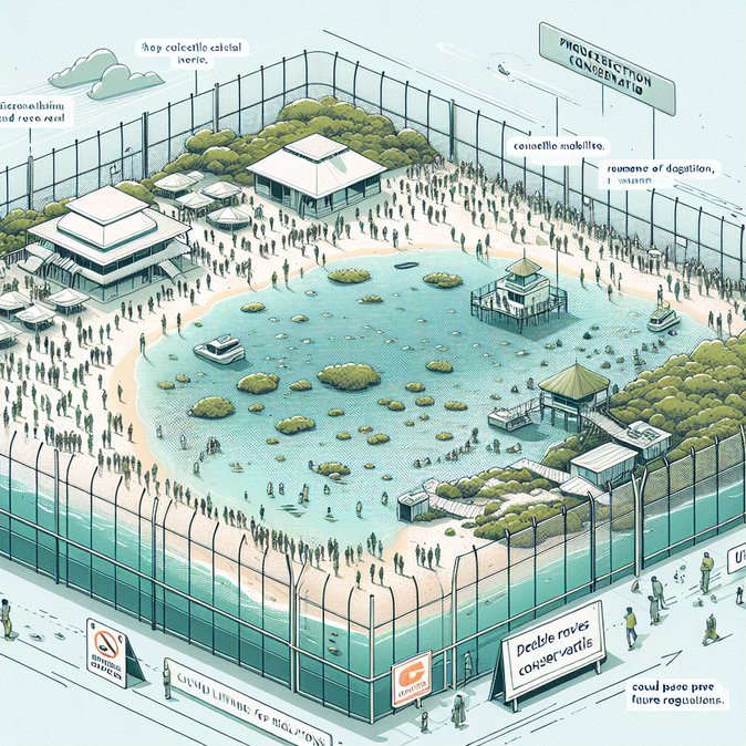 Sharp Island cordoned off to protect corals as visitor numbers soar