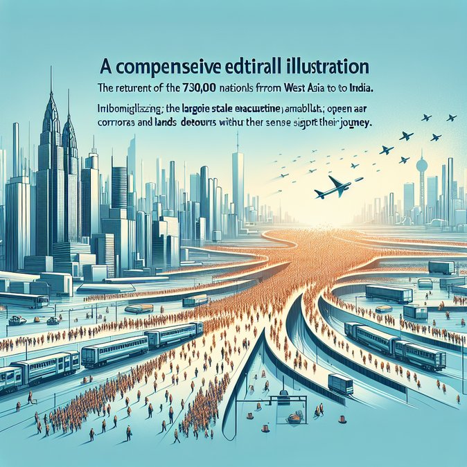 MEA Details 7.3 Lakh Evacuations and Alternate Corridors from Gulf Hot Zones