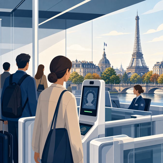 What UK and other non-EU travellers need to know about France’s new EES checks this summer