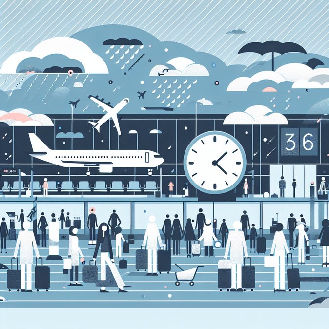 Easter getaway hit as 1,901 European flights delayed and 75 cancelled; Heathrow among affected hubs