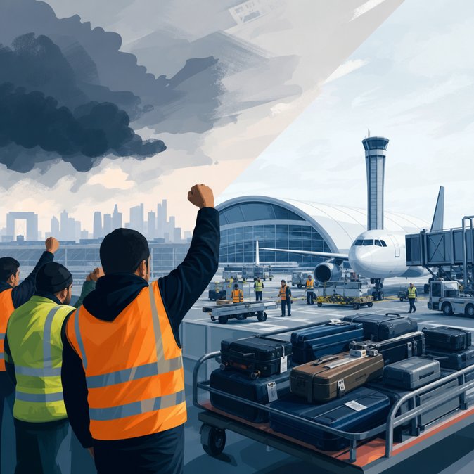 Ground-Staff Strike Announced for 18 June at Paris-Charles de Gaulle Airport