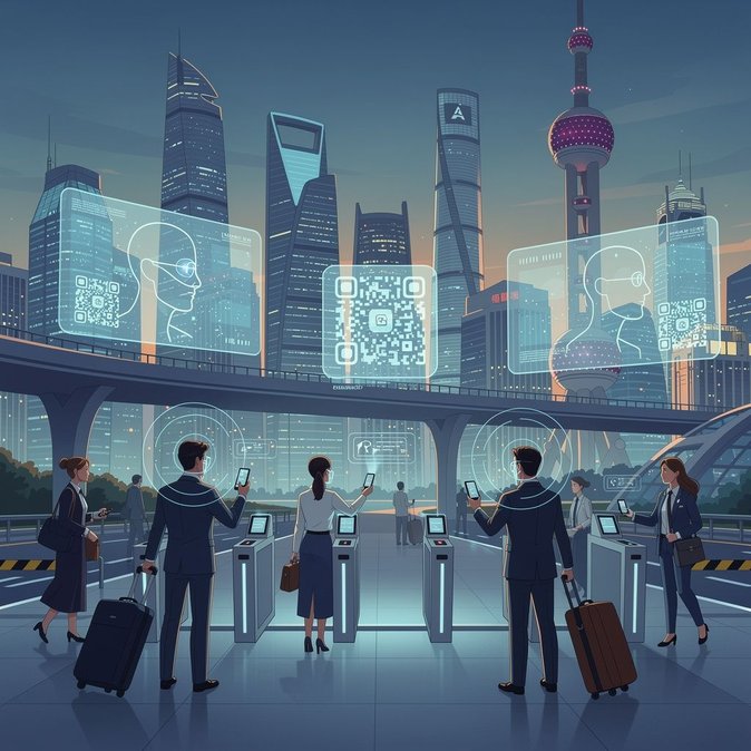 معرض شنغهاي العالمي للذكاء الاصطناعي 2026 يفرض جواز رقمي إلزامي وتقنية التعرف على الوجه للمشاركين الدوليين