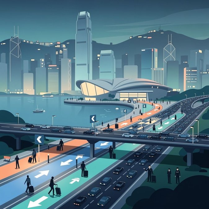 Hong Kong lance des mesures accélérées aux frontières et dans les transports à l'arrivée des ministres des Finances de l'APEC