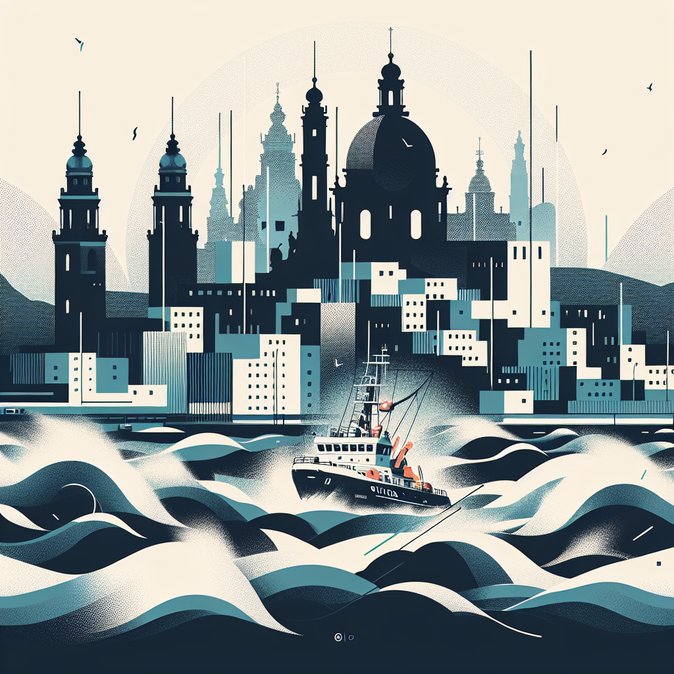 Rescue ship Aita Mari saves 32 migrants in the central Mediterranean