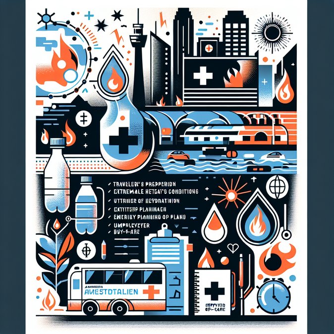 Red Cross issues traveller safety checklist ahead of nationwide heatwave