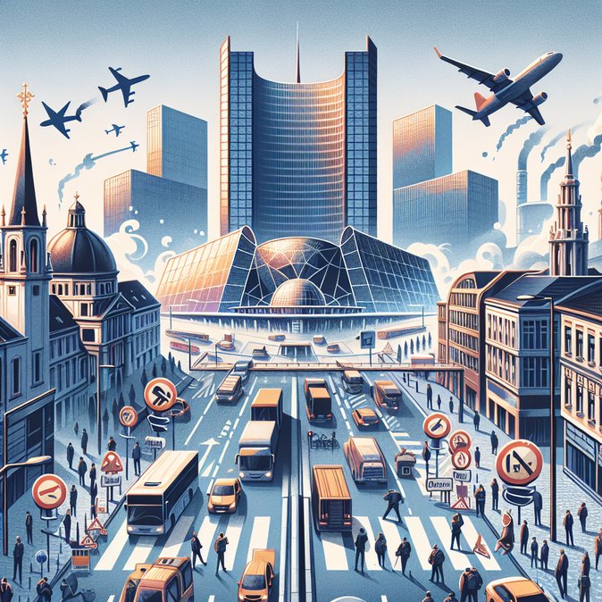 Brussels Tractor Protest Triggers Road Closures Around EU Quarter