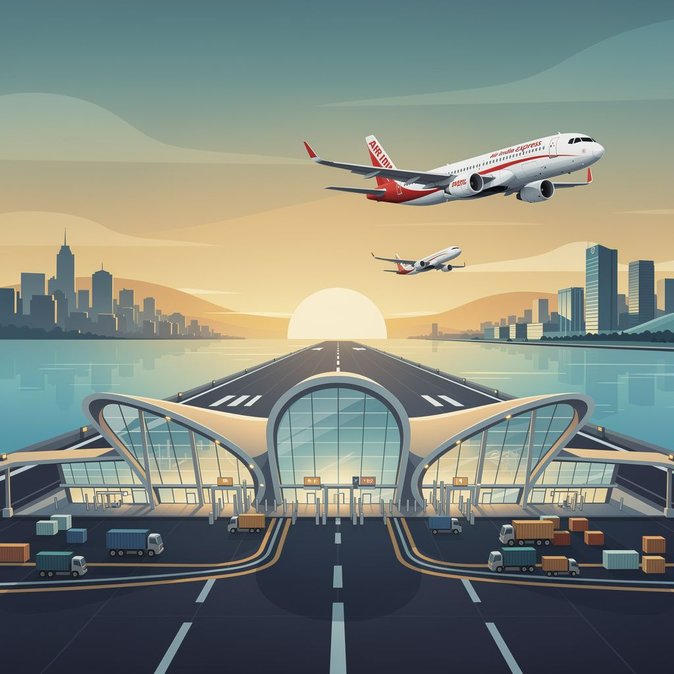 ナビムンバイ国際空港、初の海外路線としてアブダビ便を開設