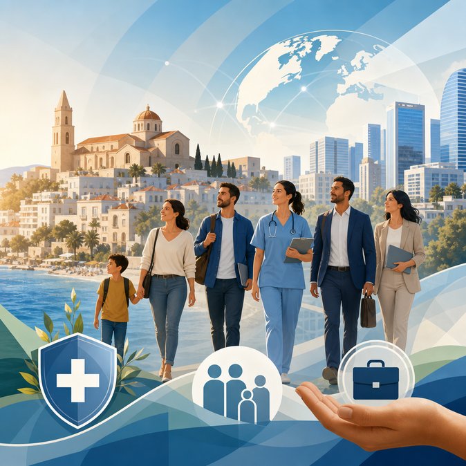 European Commission commends Cyprus for widening migrants’ access to health care and jobs