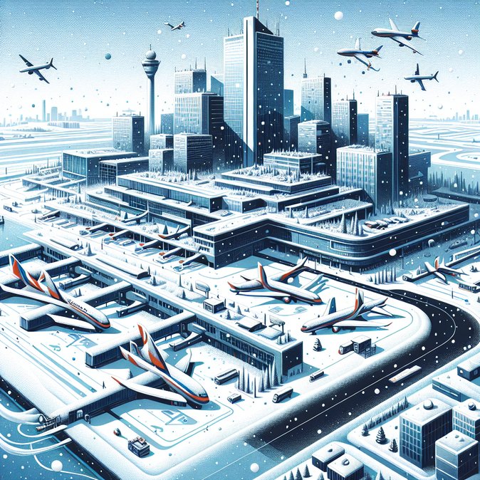 Snowstorm Shuts Vienna Airport, Strands Thousands of Travellers