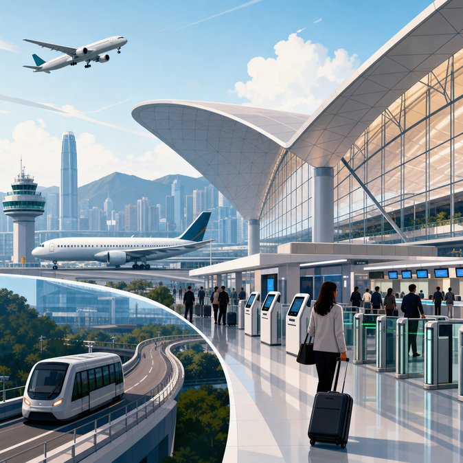 Hong Kong International Airport’s New Terminal 2 Begins Operations, 15 Airlines Shifting Check-in Counters