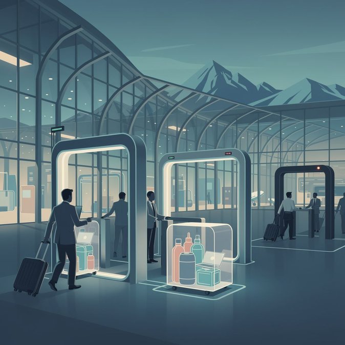 L’aéroport de Zurich abandonne la règle des liquides de 100 millilitres avec la mise en service de nouveaux scanners CT