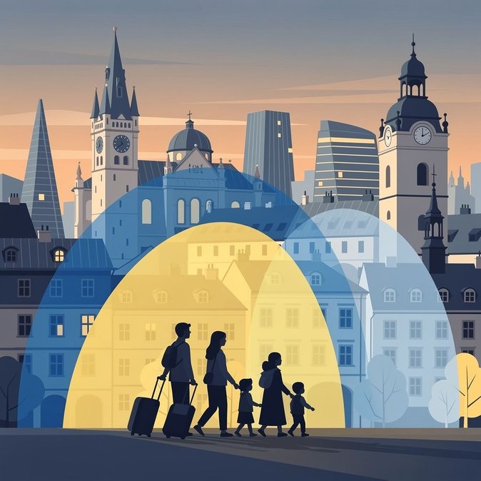 L'UE propose de prolonger la protection temporaire des réfugiés ukrainiens jusqu'en 2028 ; la République tchèque se prépare à accueillir de nouveaux arrivants