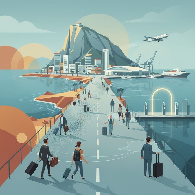 L’Espagne et le Royaume-Uni suppriment la clôture frontalière de Gibraltar, les règles de Schengen prennent le relais