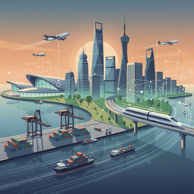 Shanghái publica el plan estratégico 2026-2030 para convertirse en un centro mundial de transporte marítimo y aviación