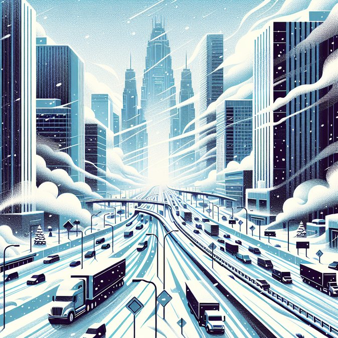 大雪封锁桑德贝乡村交通，北部供应链面临延误风险