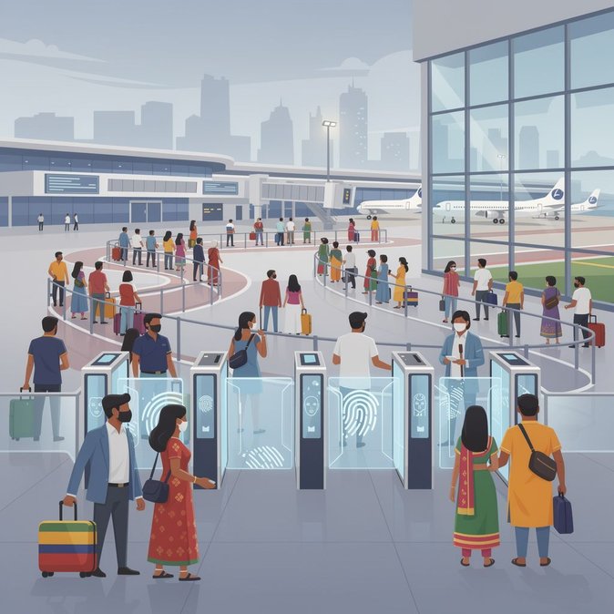 Schengen Biometric Entry-Exit System Triggers Long Queues for Indian Flyers as Rome Joins Roll-out
