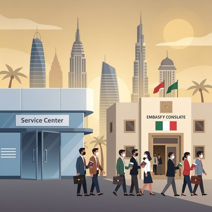 Los centros de renovación del pasaporte electrónico filipino en Abu Dhabi y Dubái cerrarán el 30 de junio