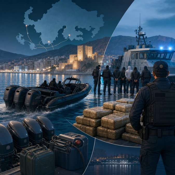 Spanish Authorities Dismantle Almería ‘Service Station’ for Irregular Migration and Drug Routes