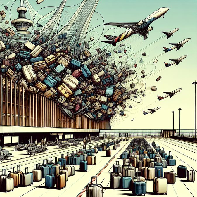 Groundforce Strike Leaves 2,000 Bags Stranded at Barcelona El Prat on Easter Weekend